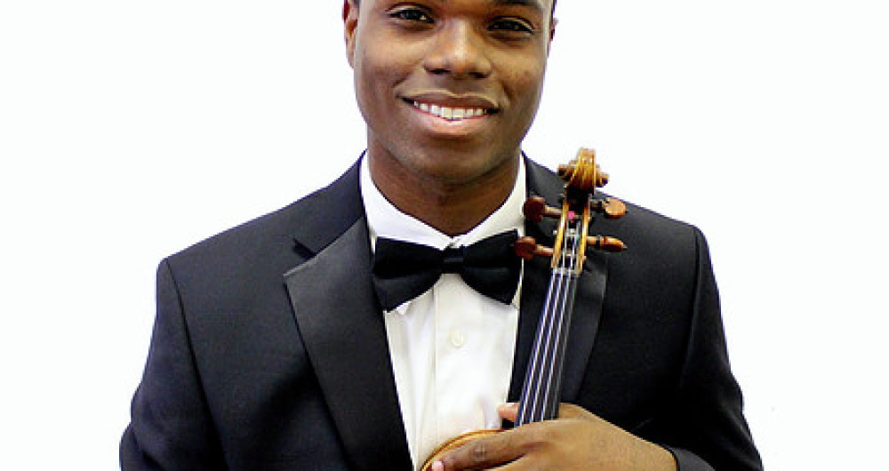 Young Violinist and Composer Edward W. Hardy