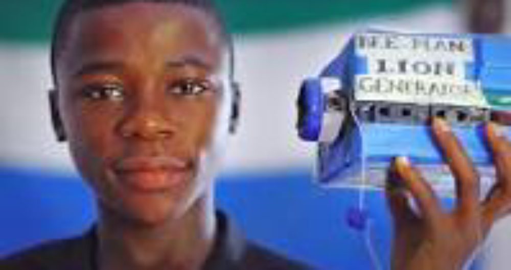 Kelvin Doe The Young Genius from Sierra Leone